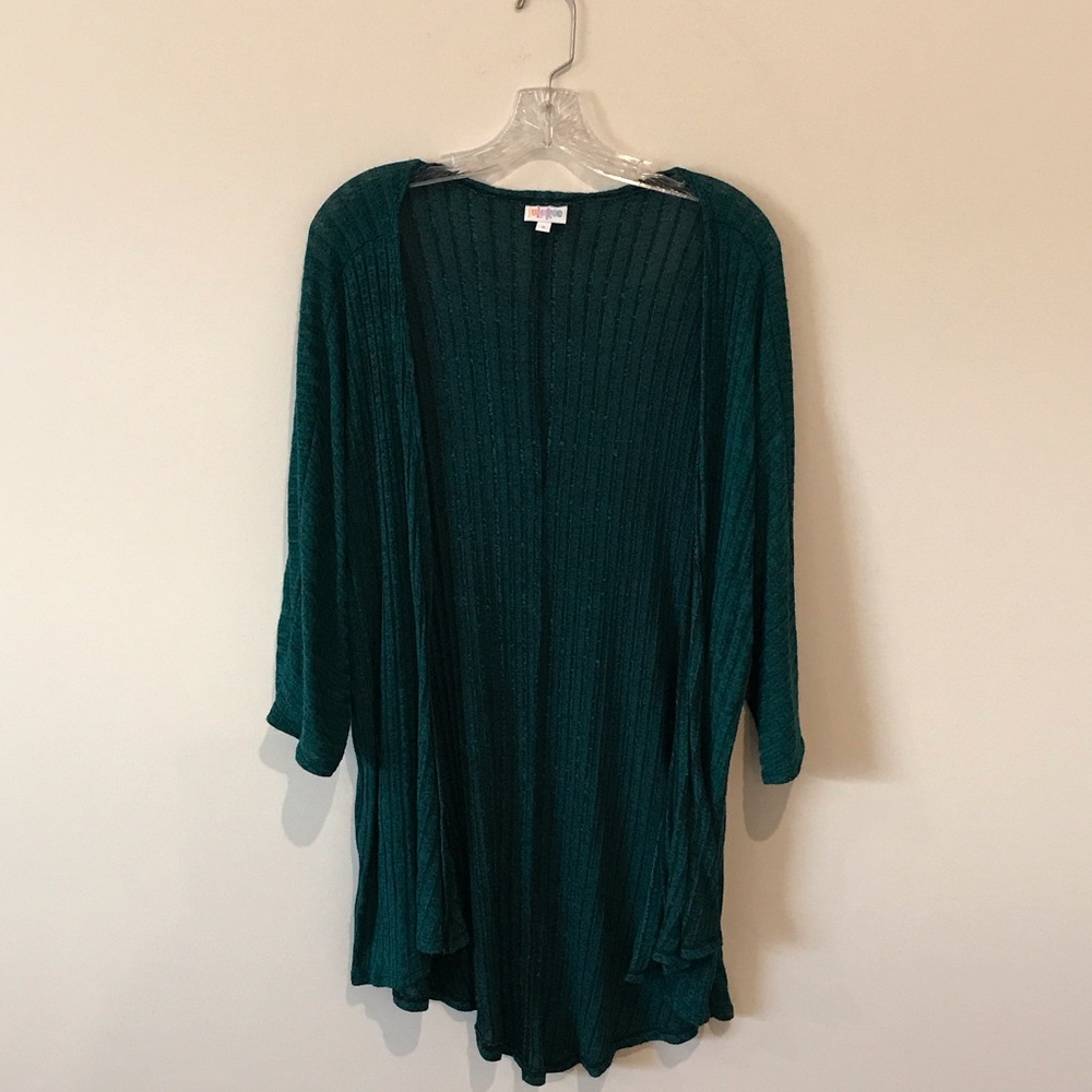 LuLaRoe Teal Women's Cardigan